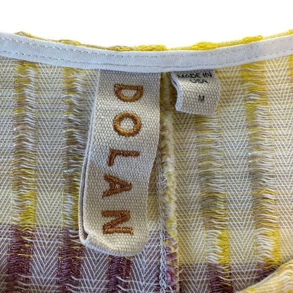 Anthropologie Dolan Multicolor Rainbow Knit Blouse, M - Picture 6 of 10